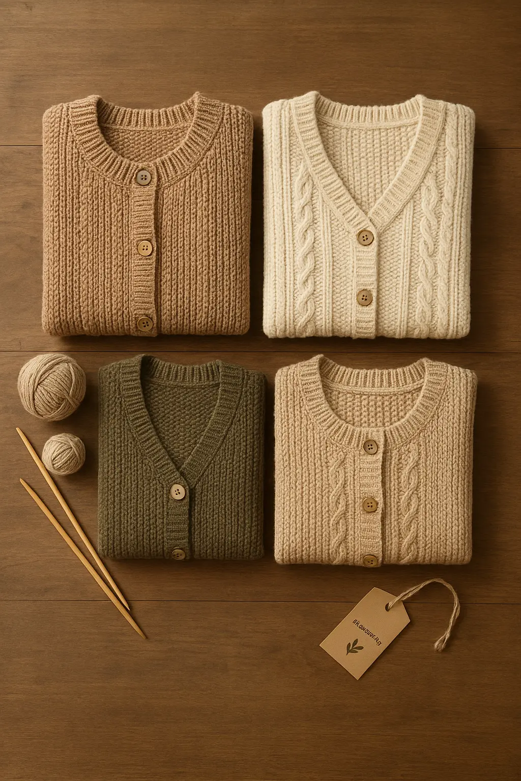 Tren Cardigan Rajut Lokal
